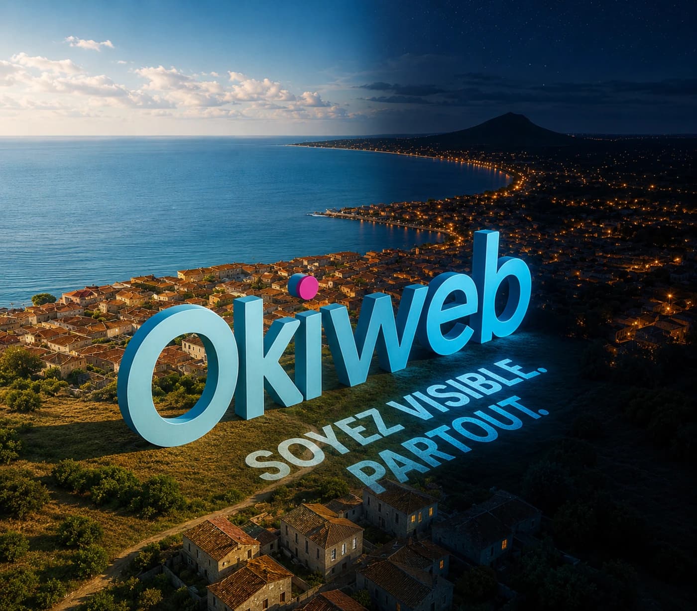 Visibilité locale Okiweb pour les professionnels de l'Hérault